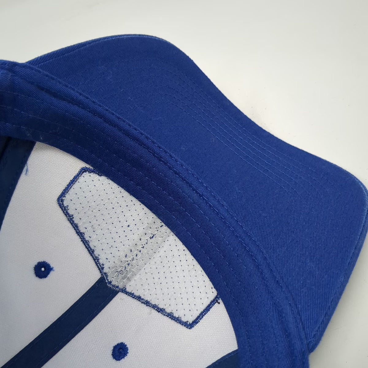 Pacific Seafood Blue White Baseball Cap OSFM Fish Logo Strapback Hat Est 1941