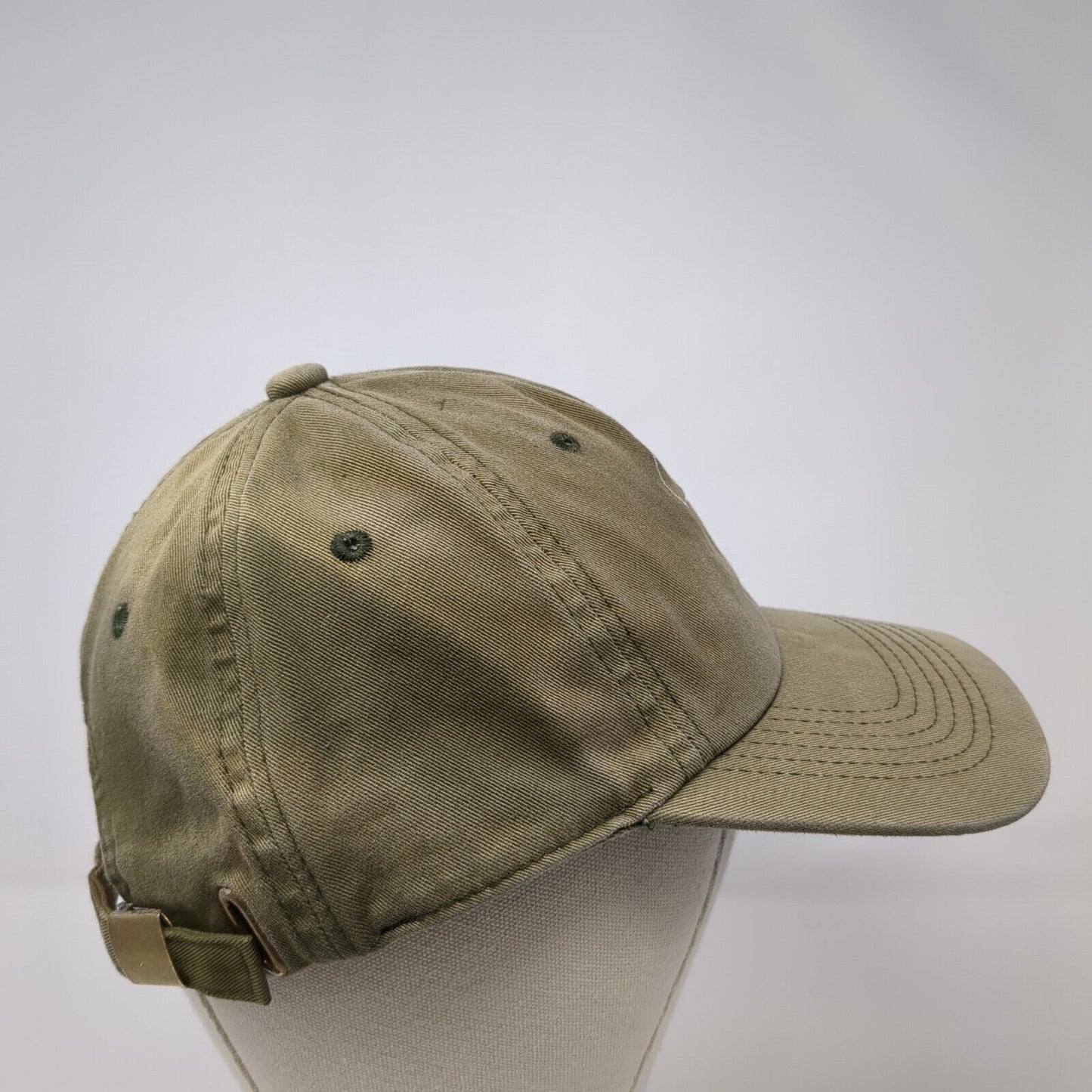 Africa Map Slideback Baseball Cap Brown One Size Adjustable Embroidered Eckos