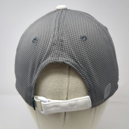 Imperial Baseball Cap White Gray One Size SilverRock Golf Performance Mesh Hat