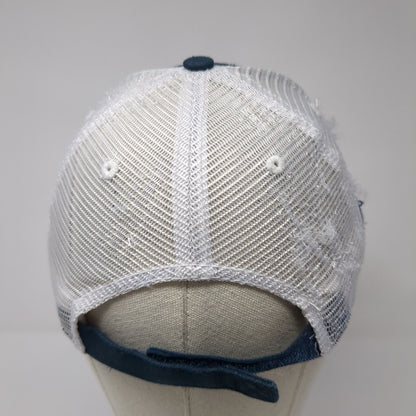 Ferguson Facilities Supply Strapback Trucker Hat Blue OS Adjustable Mesh Back