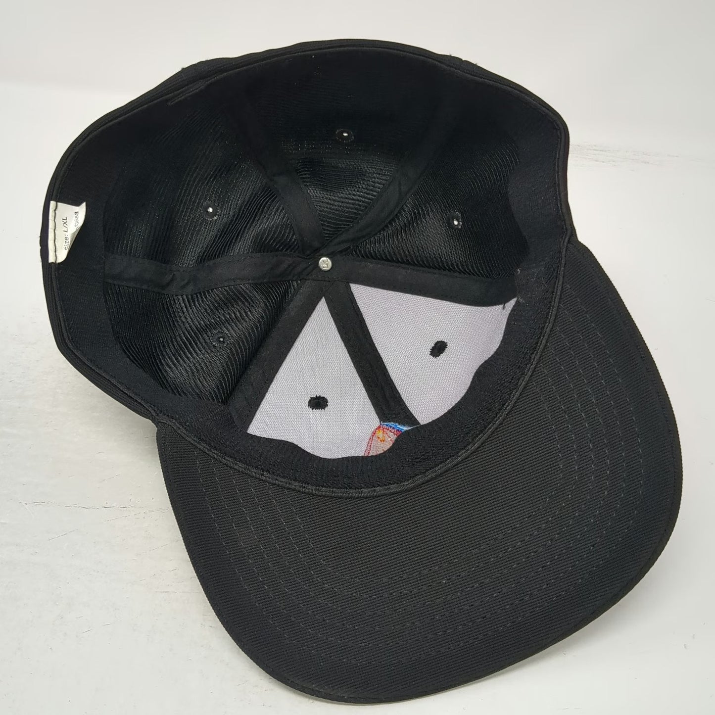 Baseball Cap Black XL Fitted MATLAB MathWorks Logo Embroidered Performance Hat
