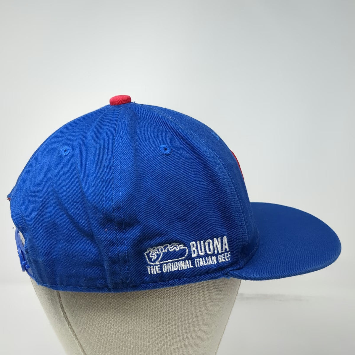 Chicago Cubs MLB Melonwear Snapback Hat Blue Red White One Size Rizzo 44 Graphic