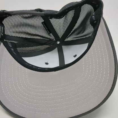 Yupoong Trucker Hat Gray One Size Holts Water Conditioning Mesh Back Snapback