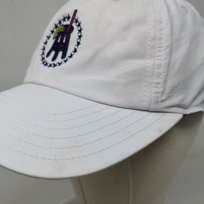 Barstool Margarita Strapback Hat White One Size Embroidered American Needle