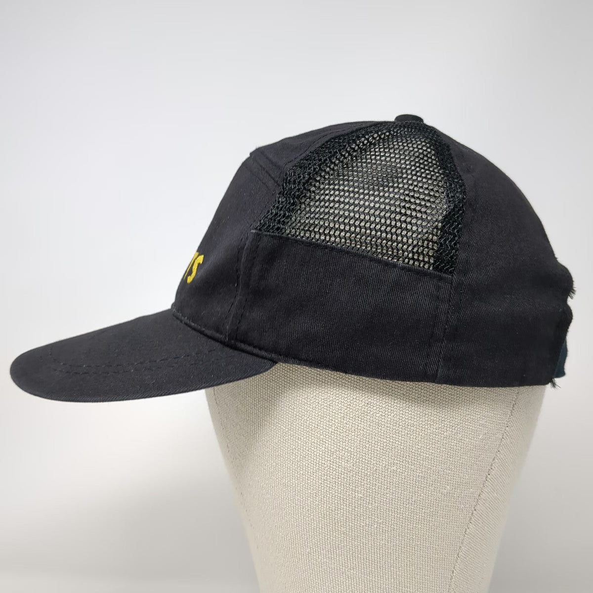 Baseball Cap Black One Size my DONUTS Mesh Strapback Novelty Embroidery Hat