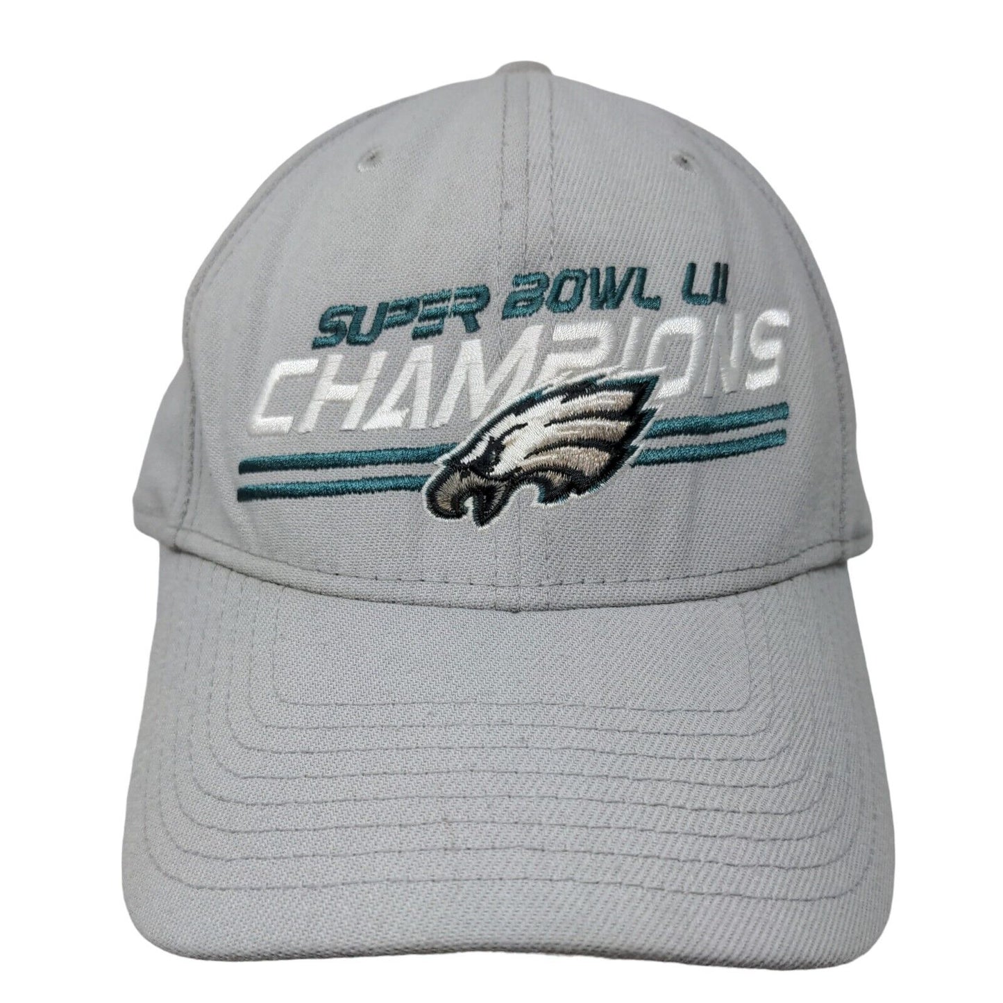 Philadelphia Eagles Super Bowl LII NFL Fitted Hat New Era 39Thirty Gray L/XL