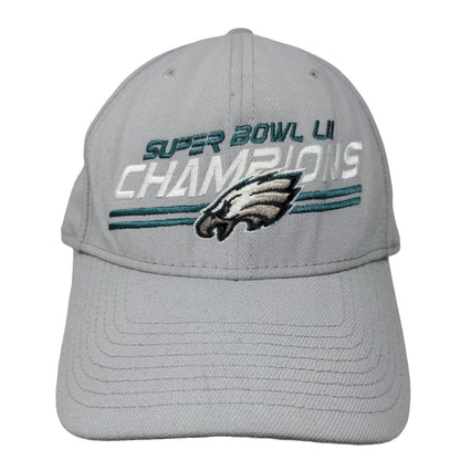 Philadelphia Eagles Super Bowl LII NFL Fitted Hat New Era 39Thirty Gray L/XL