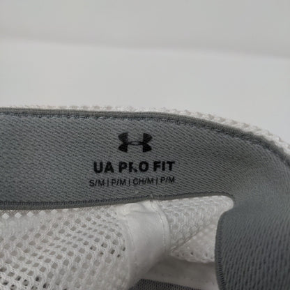 Under Armour Fish Fitted Trucker Hat Blue S/M Pro Fit Mesh Back Polyester