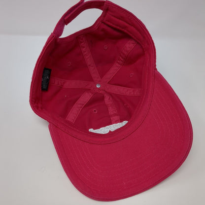 Universal Studios Strapback Hat Pink One Size Adjustable Embroidered