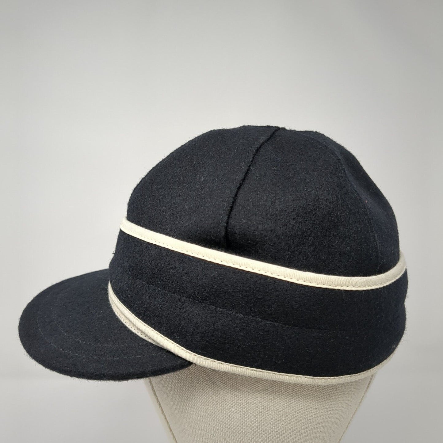 Stormy Kromer Fitted Hat Black 6 7/8 Flower The Petal Pusher Outdoor