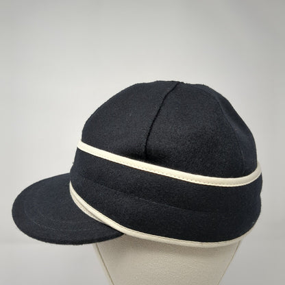 Stormy Kromer Fitted Hat Black 6 7/8 Flower The Petal Pusher Outdoor
