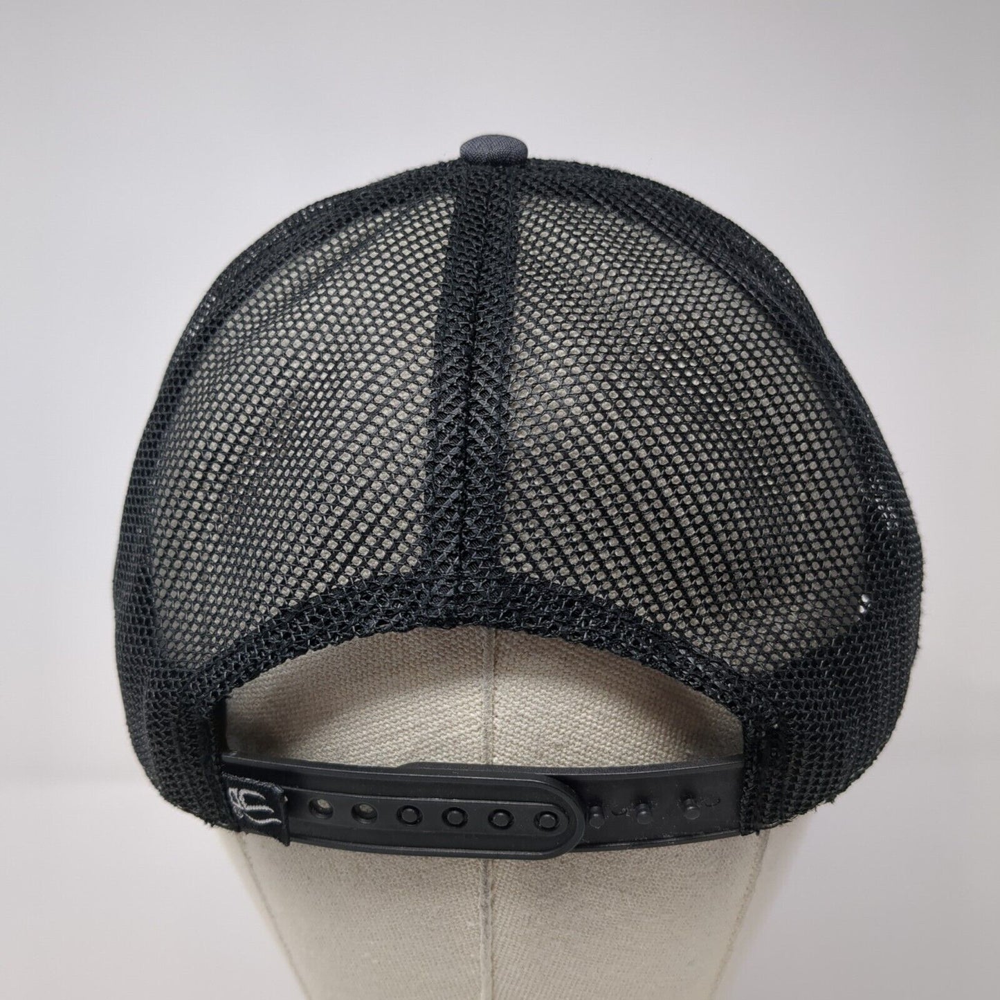 FP Patch Snapback Mesh Back Trucker Hat Gray One Size Outdoor Cap