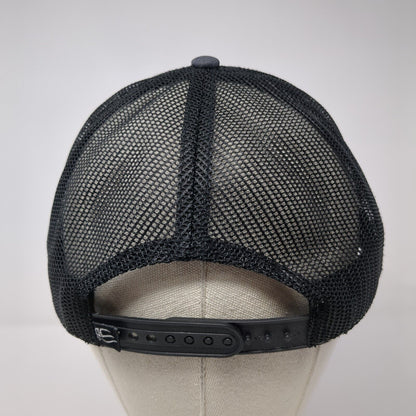 FP Patch Snapback Mesh Back Trucker Hat Gray One Size Outdoor Cap
