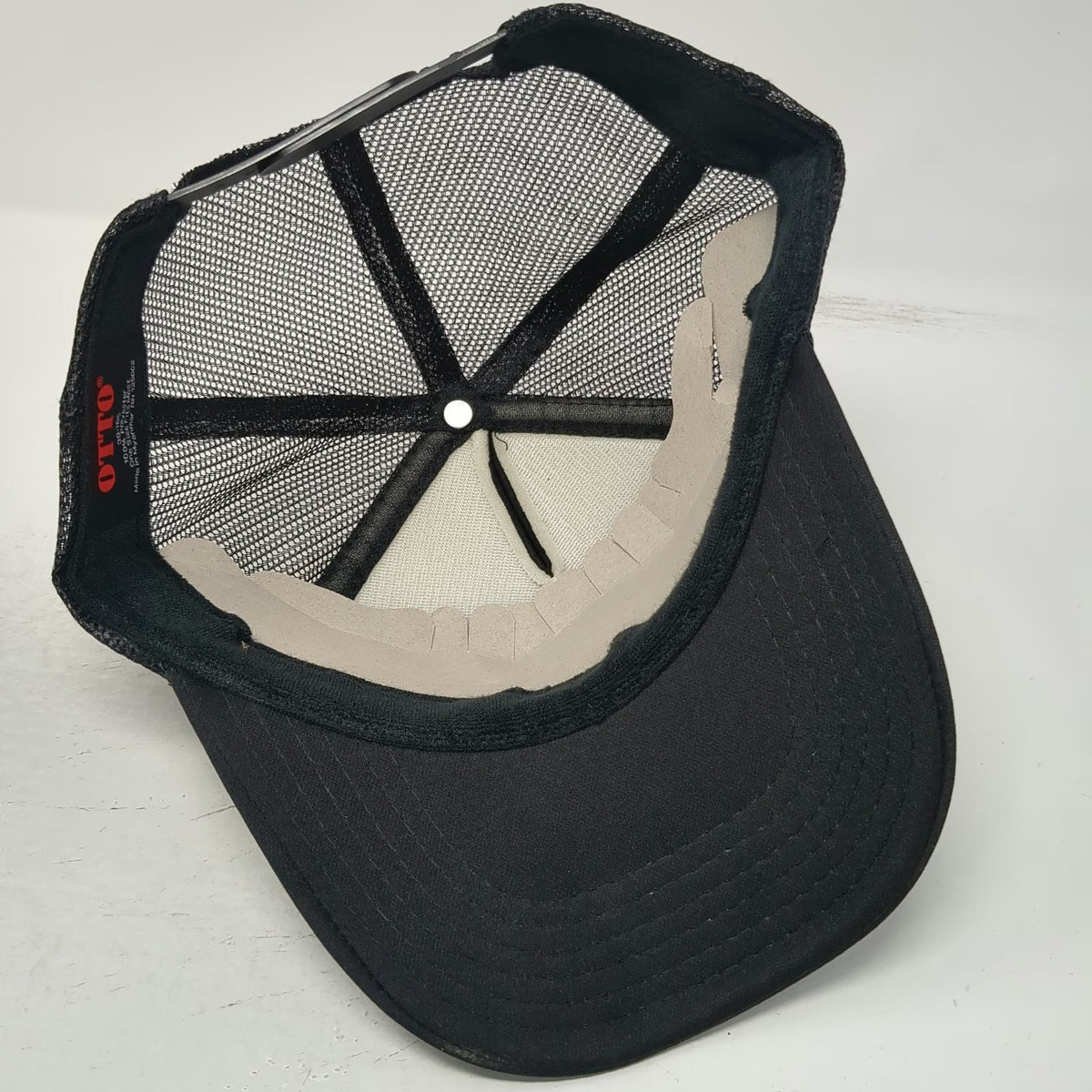 Otto Trucker Hat Black One Size Boot Barn Foam Front Mesh Back Snapback