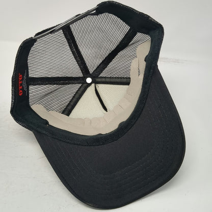 Otto Trucker Hat Black One Size Boot Barn Foam Front Mesh Back Snapback