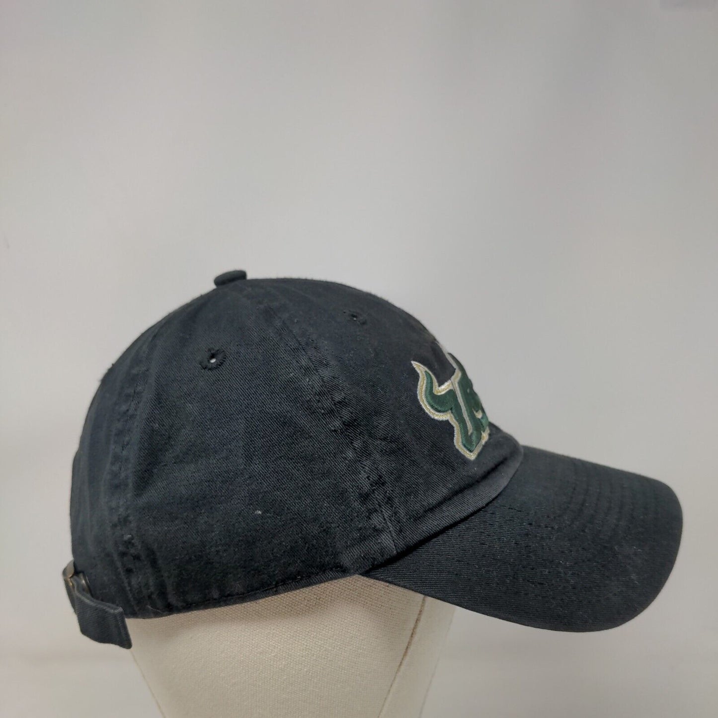 USF Bulls Slideback Hat Black OSFA Embroidered Logo '47 Brand NCASA