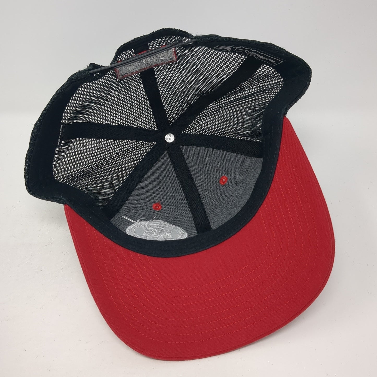 Sigler Totaline Trucker Hat Red One Size Adjustable Mesh Back Richardson