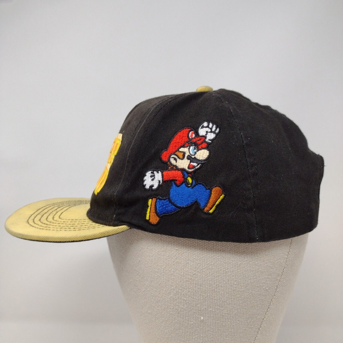 Super Mario Boy's Snapback Hat Multi Adjustable Embroidered Colorblock