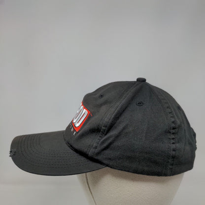 Hot Rod Magazine Strapback Hat Black One Size Embroidered Adjustable