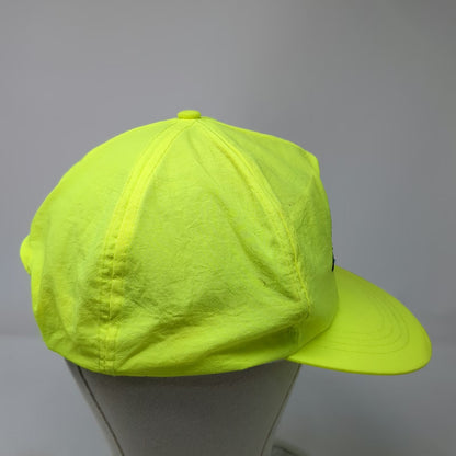 Seafair Seattle Hydro Pit Crew Snapback Hat Green Vintage Nylon 5 Panel Racing