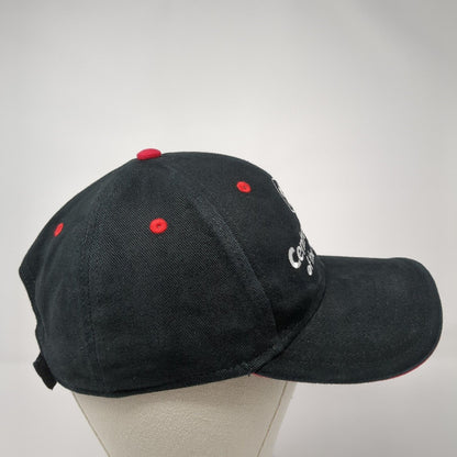 Central Bank of The Midwest Strapback Hat Black OS Adjustable Embroidered Otto
