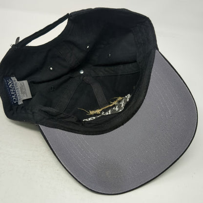 Ouray Baseball Cap Black One Size Skyway Bridge Golf Course Strapback Hat