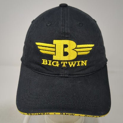 Bretmor Big Twin Baseball Cap Black One Size Boise ID Triumph BMW Ducati Hat