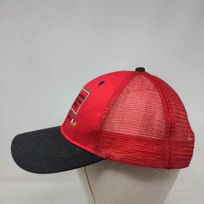 Southern Pine Electric Power Association Snapback Trucker Hat Red OSFM Mesh Back