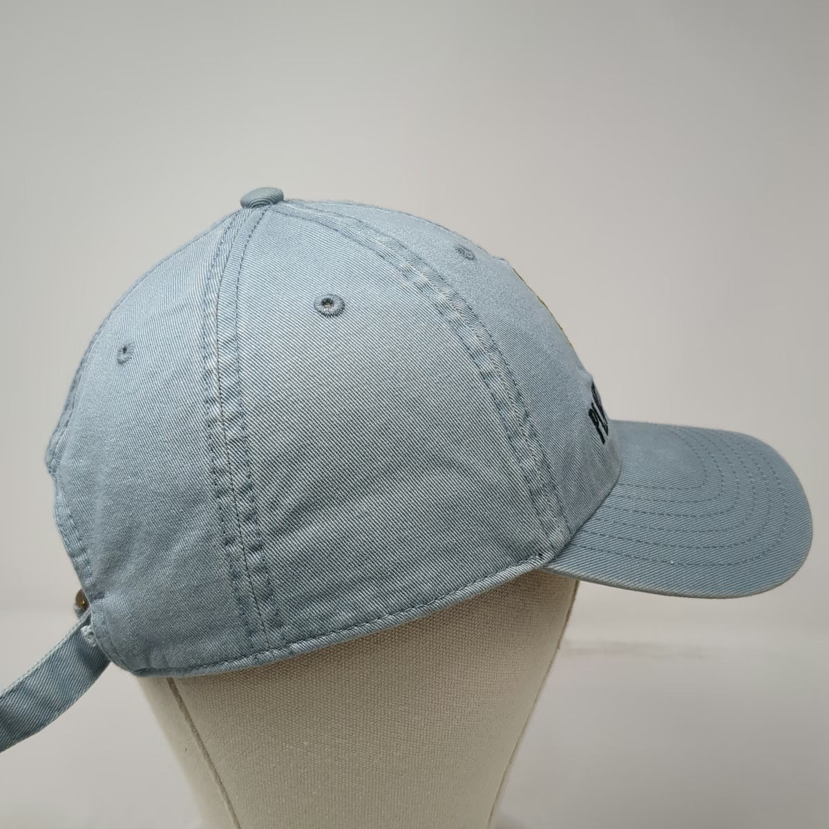 Smithsonian Baseball Cap Blue One Size Plant More Flowers Yellow Slideback Hat