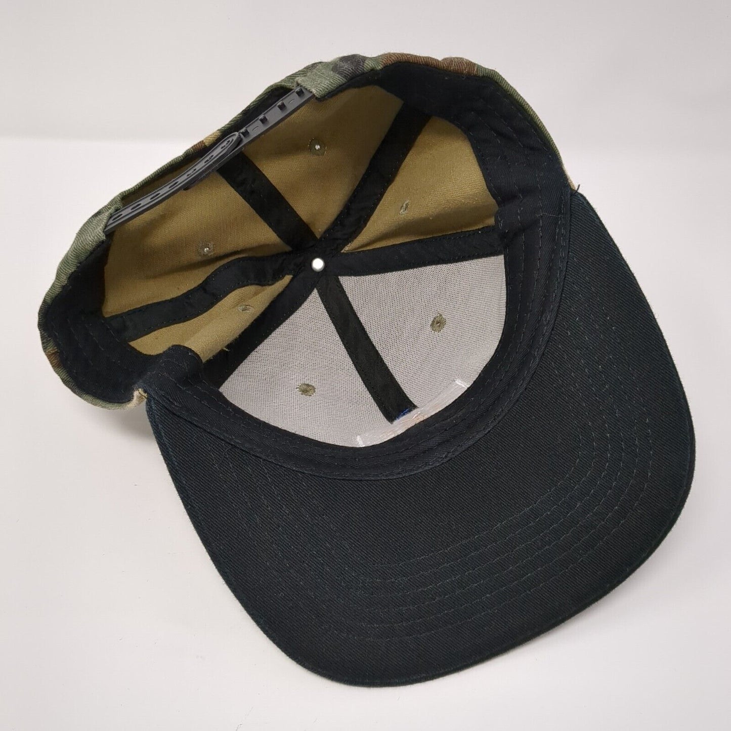 Jack & Winn Patch Snapback Hat Camouflage OSFA Adjustable 6 Panel