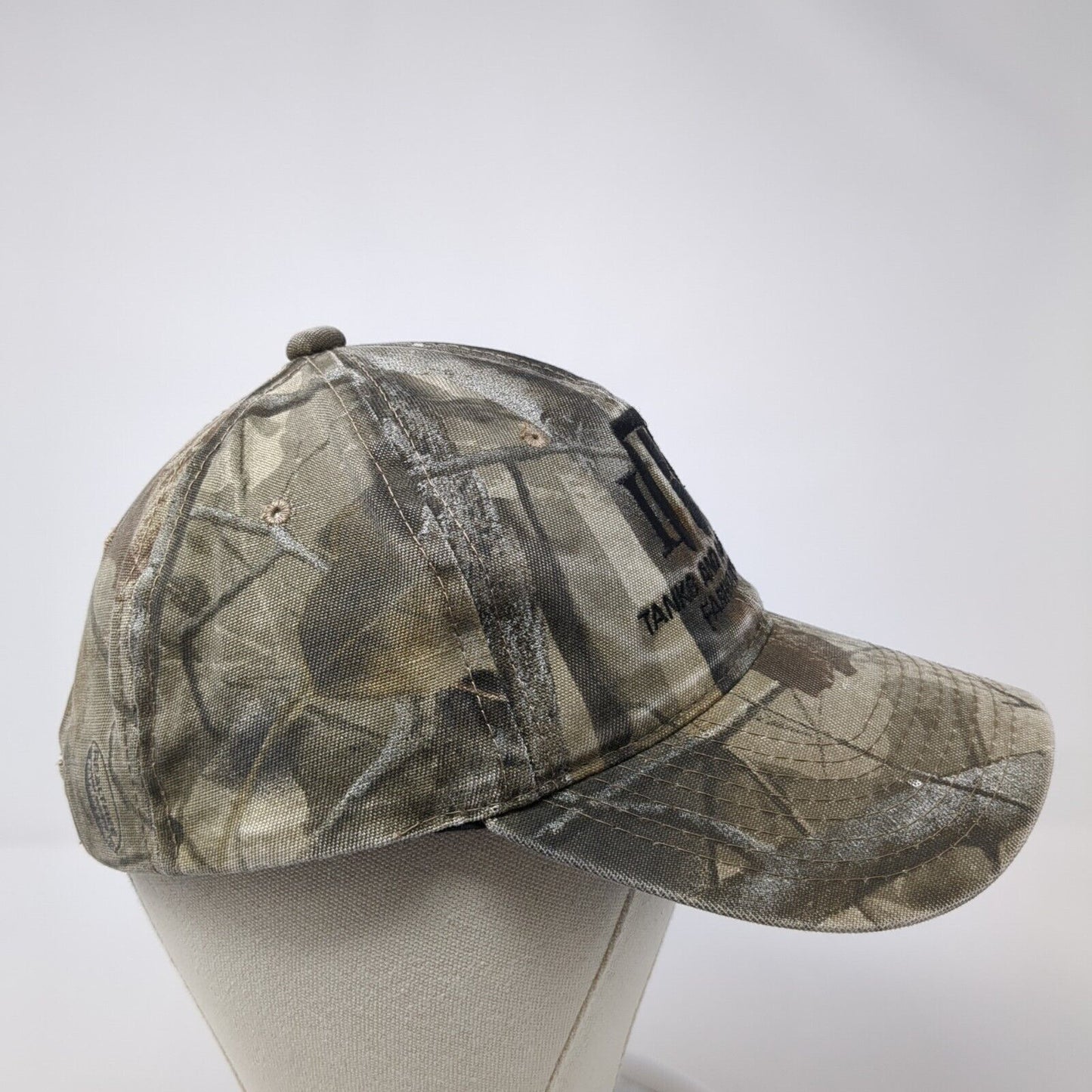 Tanks And Industrial Fabrication Strapback Hat Camo OS Realtree Port Authority