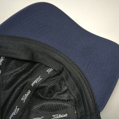 Titleist Baseball Cap Blue One Size Timber Stone Golf Hat Slideback Cotton