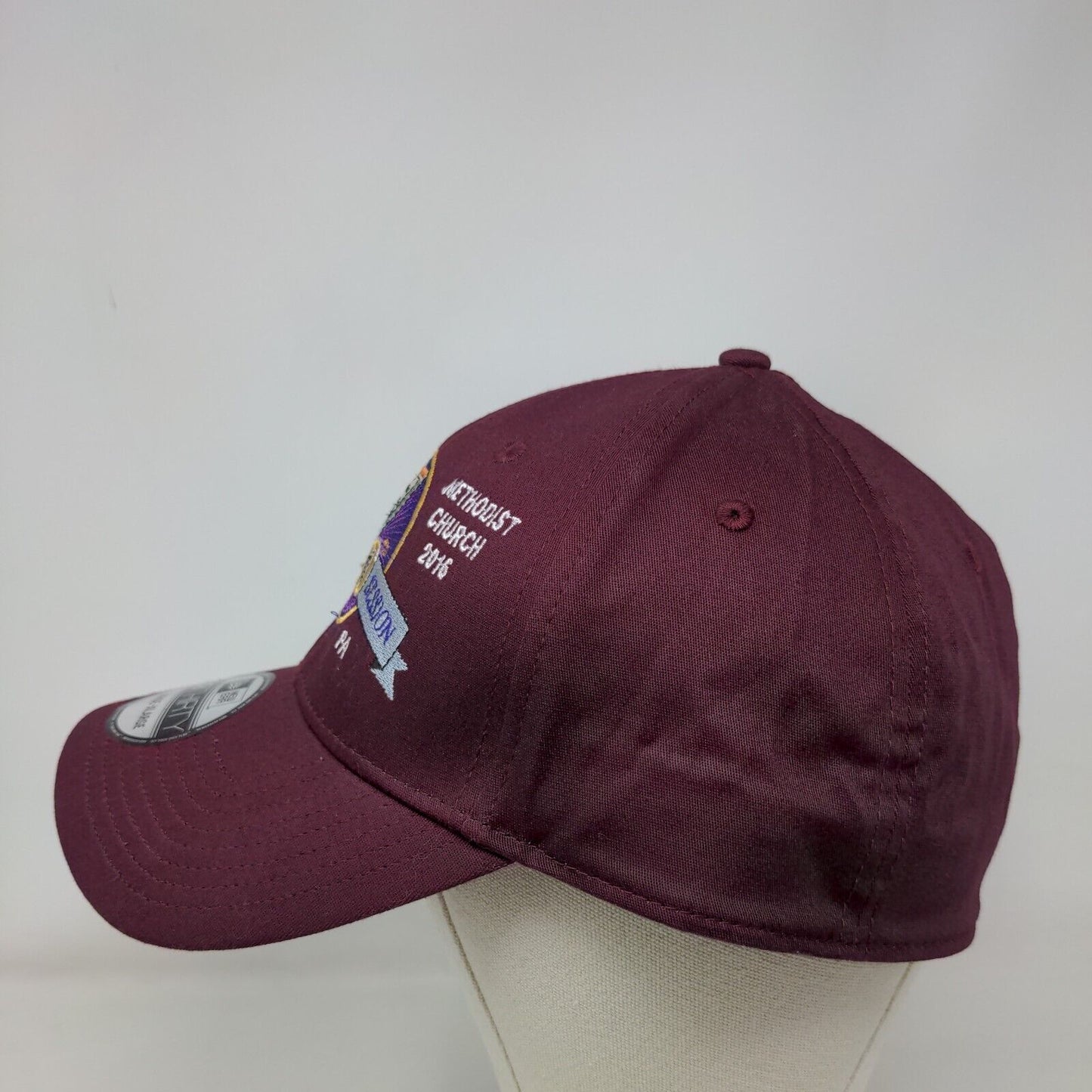 50th Quadrennial Session Fitted Hat Red Burgundy L/XL 6 Panel 39Thirty New Era