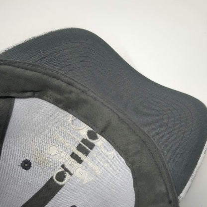 Omega Baseball Cap Gray One Size Olympics Official Timekeeper Logo Slideback Hat