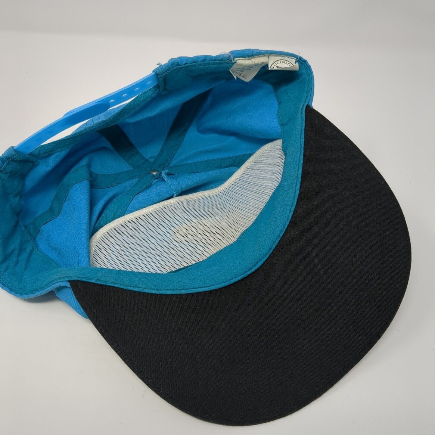 Miller Genuine Draft Light Snapback Hat Blue One Size Colorblock