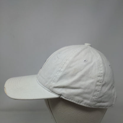 Minnie Mouse Slideback Hat White One Size Adjustable Embroidered Disney