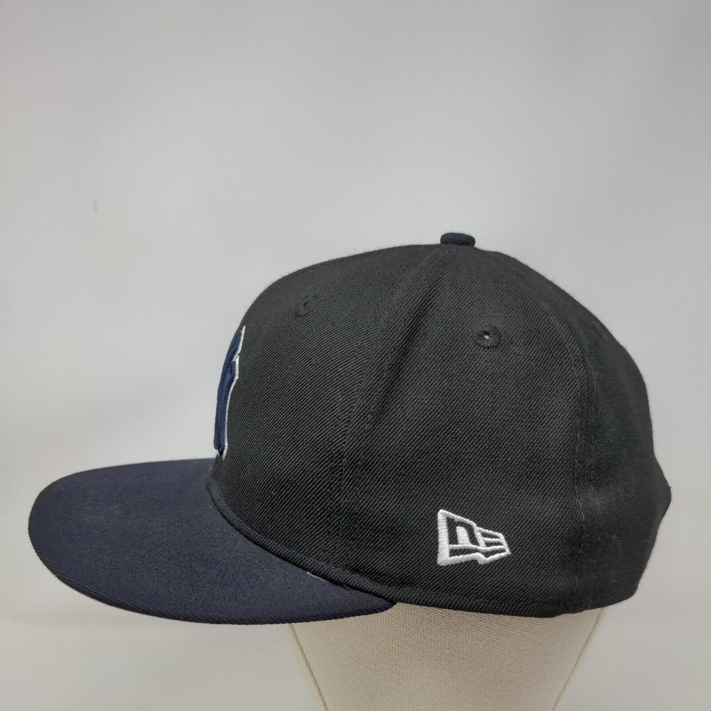 New York Yankees Snapback Hat Black Blue OSFM Embroidered MLB New Era 9Fifty