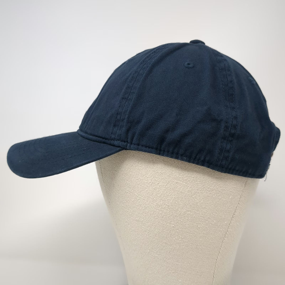 Goodfellow & Co Baseball Cap Blue One Size Strapback Leather Strap Cotton Hat