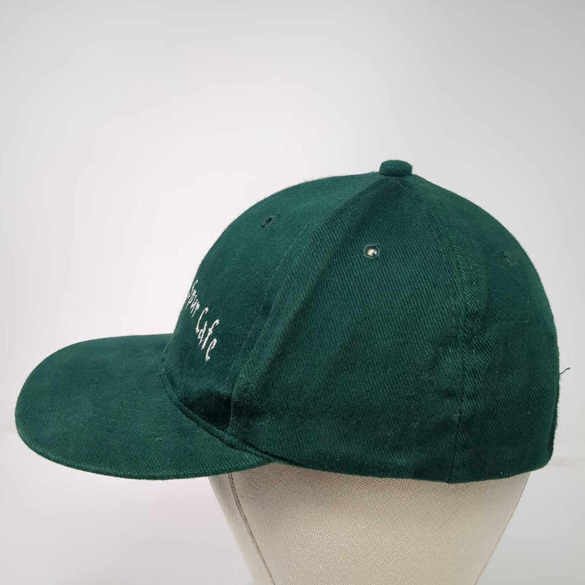 Otto Baseball Cap Green One Size Jacques Spur Cafe Cotton Slideback Hat