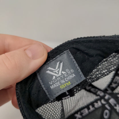 VORTEX Snapback Trucker Hat Camouflage OSFM Adjustable Mesh Back 6 Panel