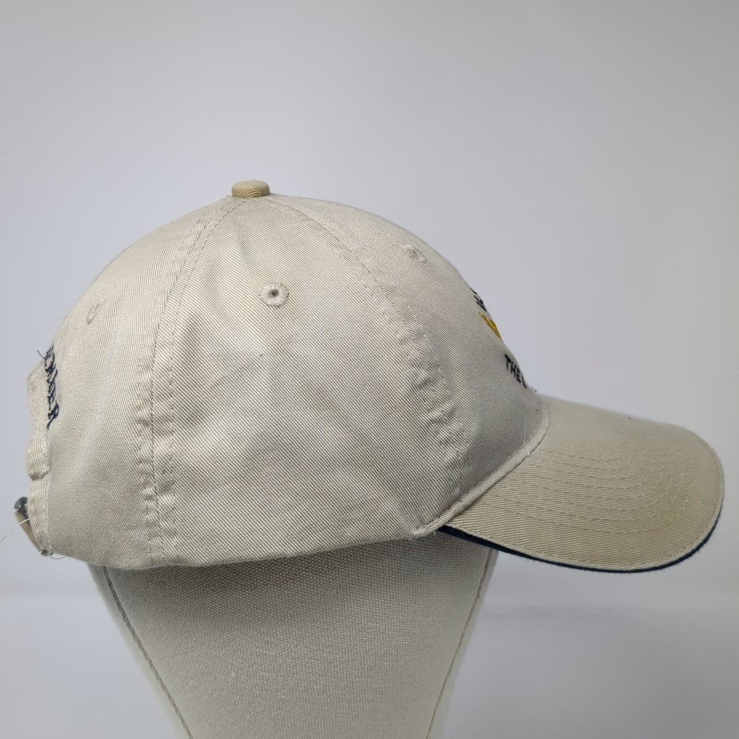 Logomark USGA Baseball Cap Beige One Size 2012 US Open Olympic Club Member Hat
