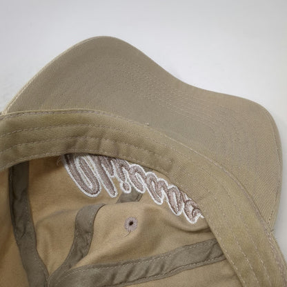 One Way Graphique Chicago Baseball Cap Beige One Size Adjustable Slideback Hat