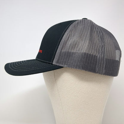 Richardson Trucker Hat Black One Size Pines Plumbing Mesh Snapback Style 112