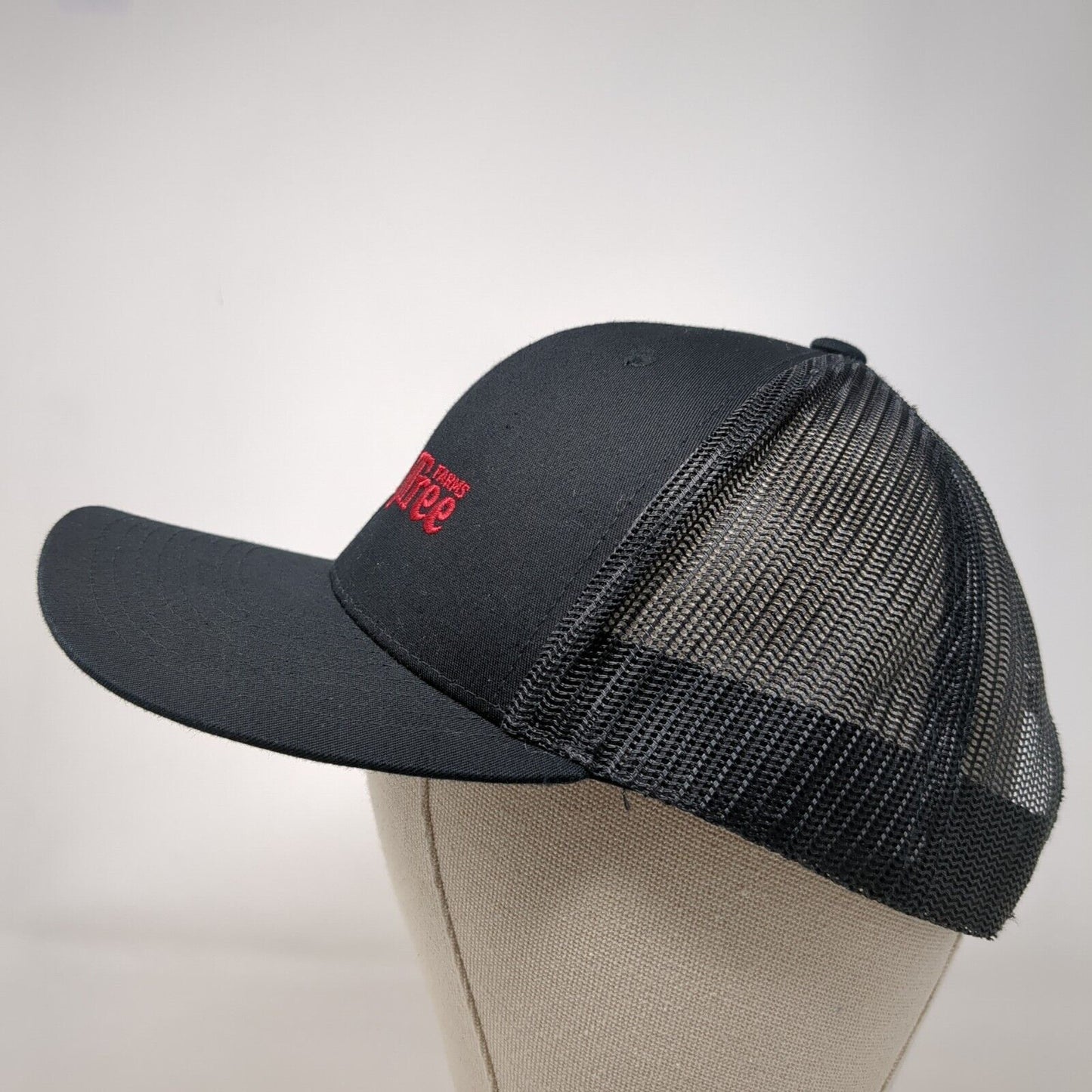 Family Tree Farms Snapback Trucker Hat Black OSFA Mesh Back The Classics Yupoong