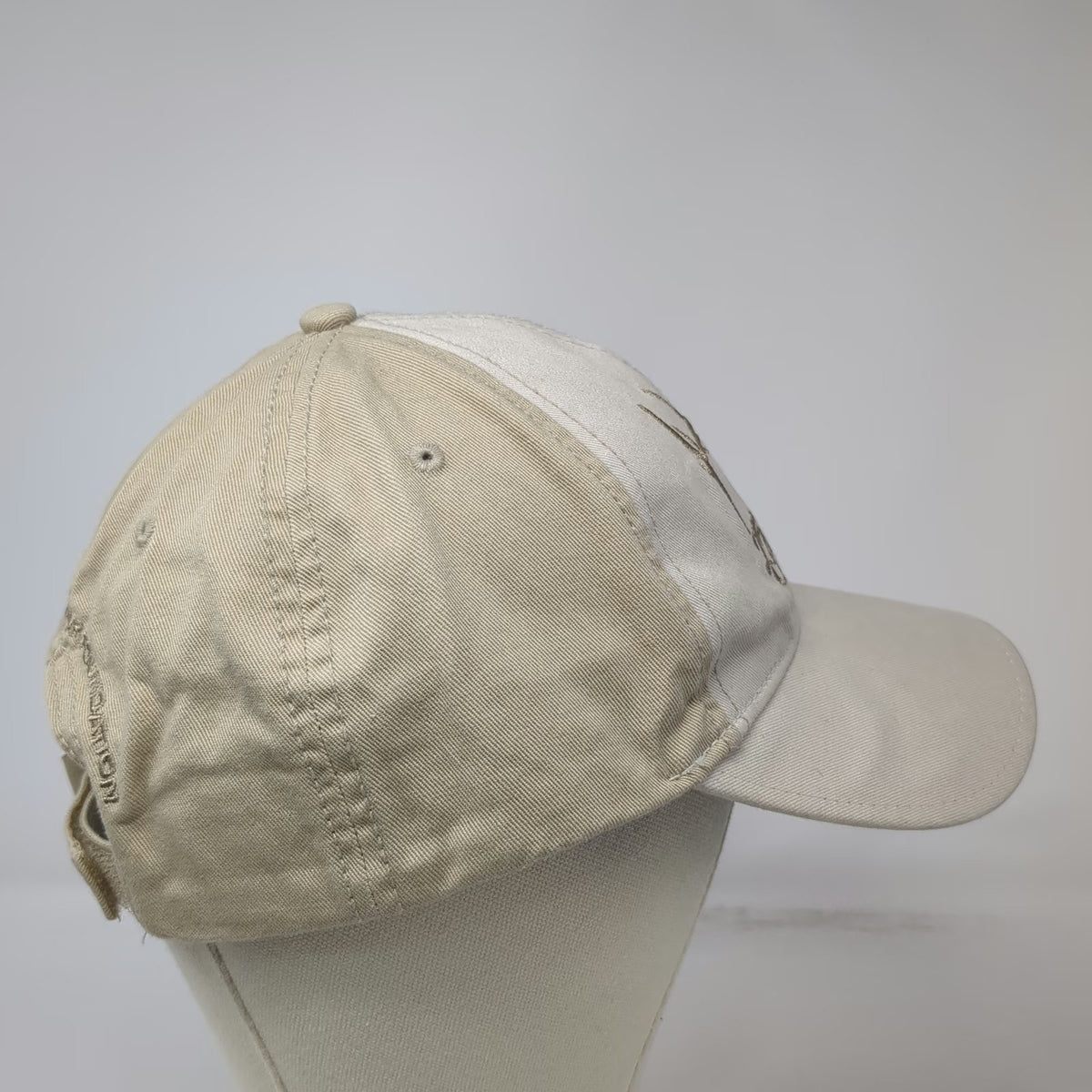Rocky Mountain Elk Foundation RMEF Baseball Cap Beige One Size Sponsor 25th Hat