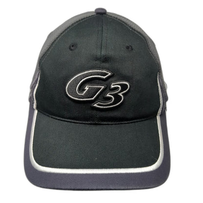 HiCORP Baseball Cap Black Gray G3 One Size Mesh Back Strapback A Great Catch Hat