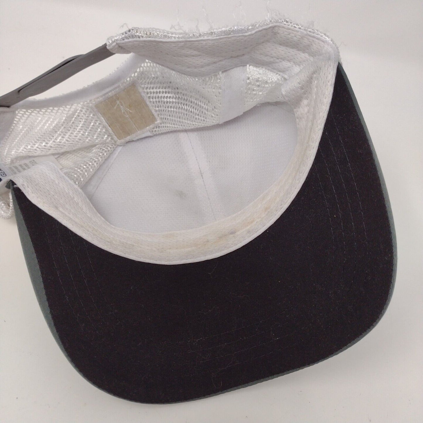 Boco Gear Snapback Trucker Hat Gray OSFA Adjustable Mesh Back Polyester