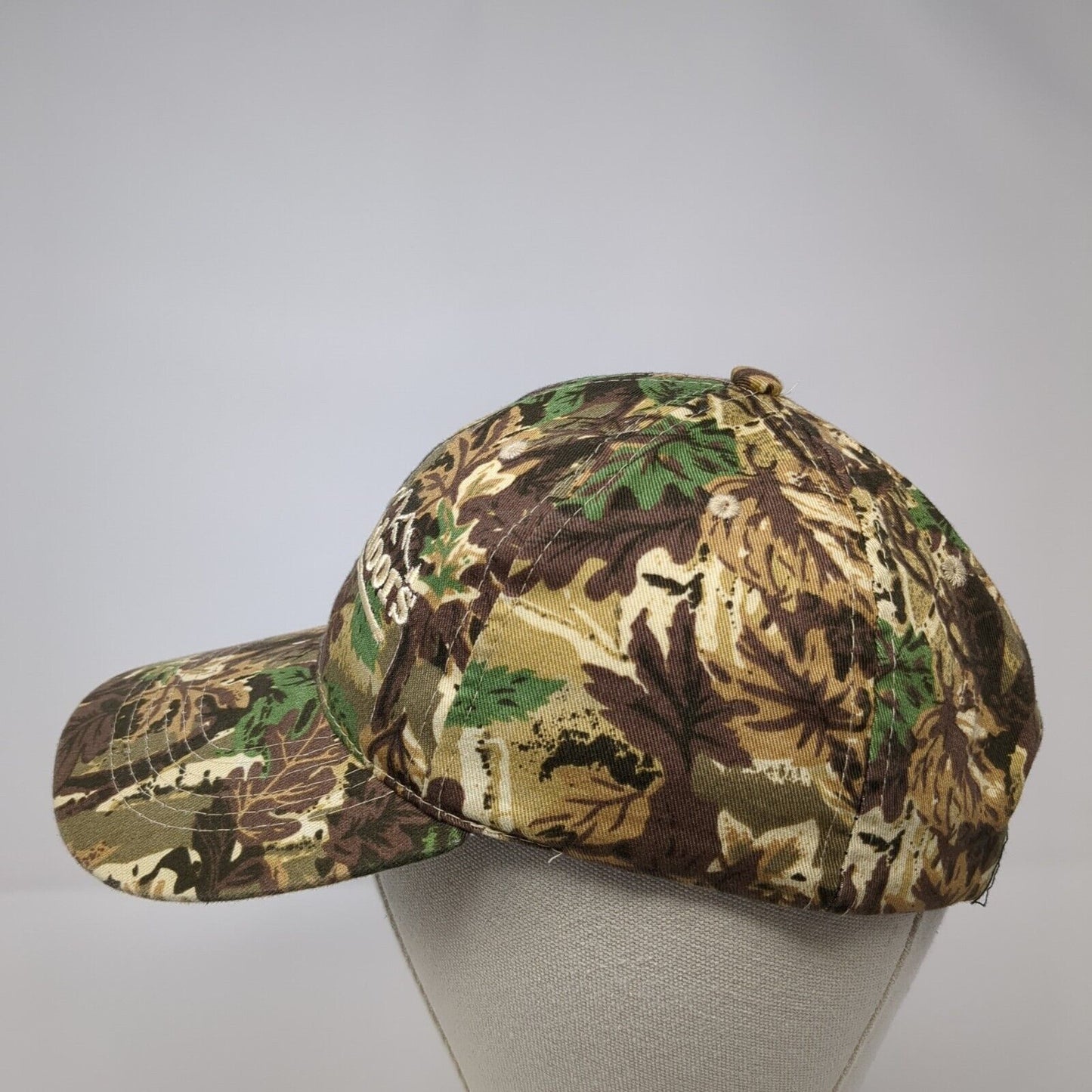 NAPA Outdoors Strapback Hat Camouflage One Size Adjustable Embroidered 6 Panel