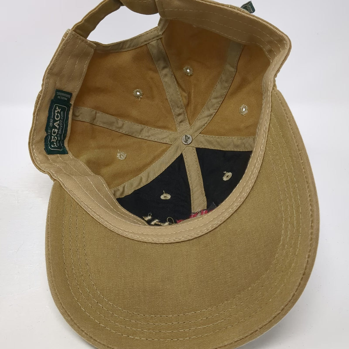 Legacy Baseball Cap Brown One Size Cotton Slideback Fiocchi Ammunition Logo Hat
