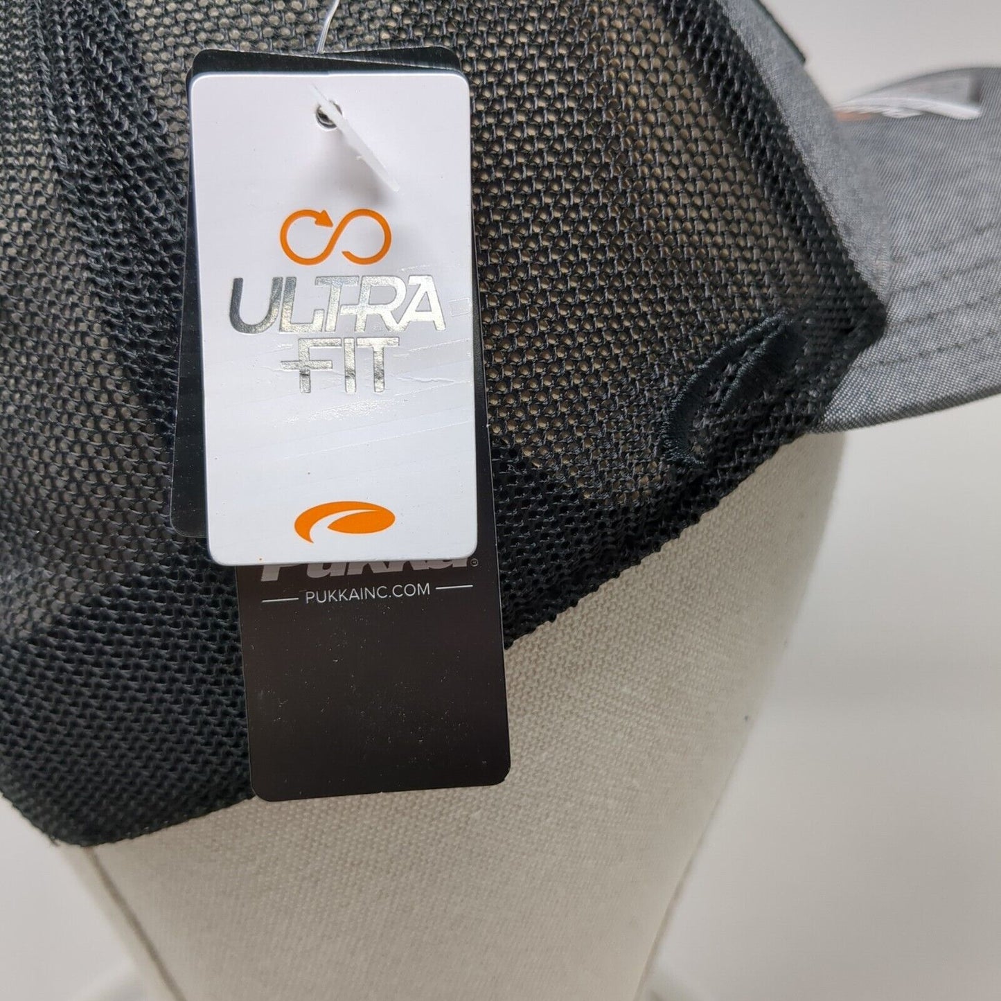 Pukka Snapback Trucker Hat Gray OSFA Ultra Fit Mesh Back W/Tags